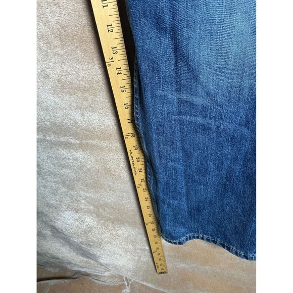 Levi Strauss 514 Straight‎ Fit Blue Denim Jeans Men's Size 40x30 - Picture 5 of 12